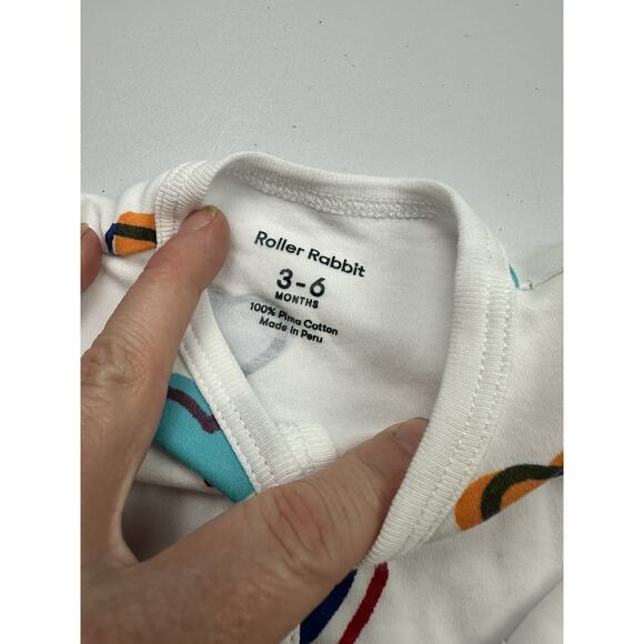 Roller Rabbit Hearts Baby Sleeper - Picture 3 of 5